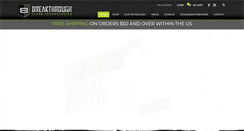 Desktop Screenshot of breakthroughclean.com